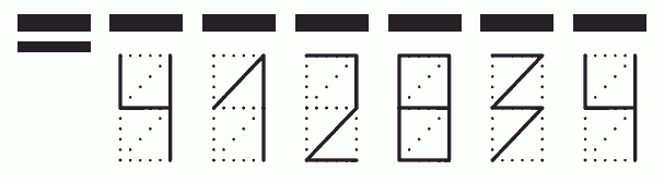 Пример заполнения индекса 412834