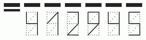 Пример заполнения индекса 412945