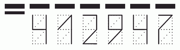 Пример заполнения индекса 412947