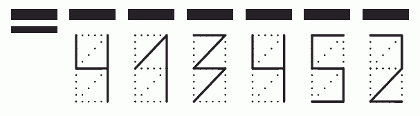 Пример заполнения индекса 413452