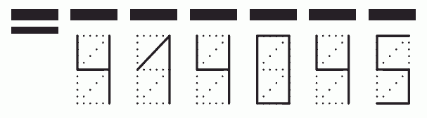 Пример заполнения индекса 414045