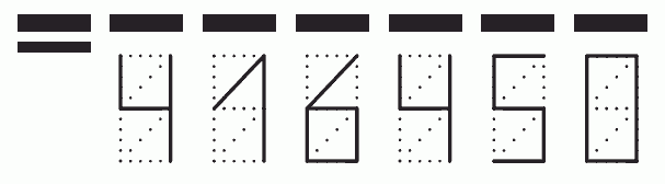 Пример заполнения индекса 416450