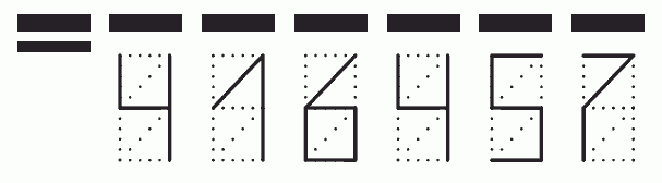 Пример заполнения индекса 416457