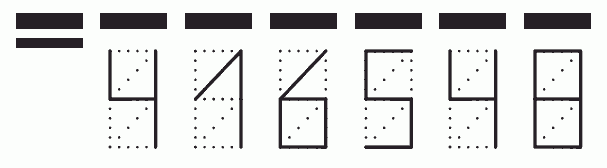 Пример заполнения индекса 416548