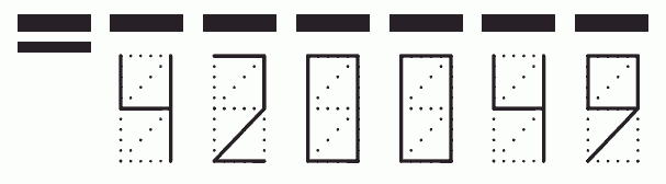 Пример заполнения индекса 420049