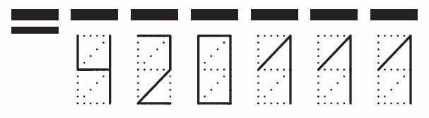 Пример заполнения индекса 420111