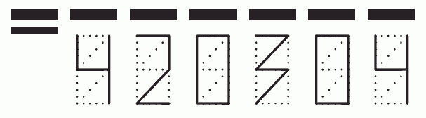 Пример заполнения индекса 420304