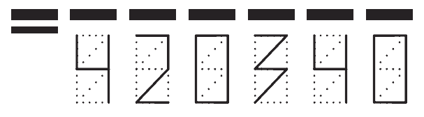 Пример заполнения индекса 420340