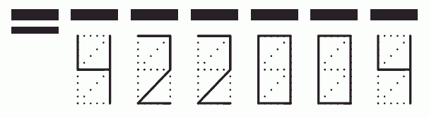 Пример заполнения индекса 422004