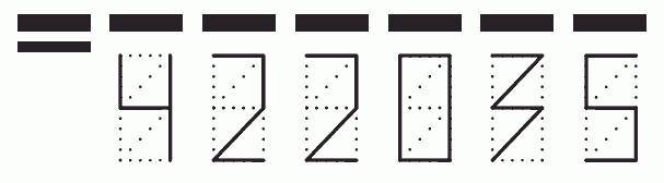 Пример заполнения индекса 422035