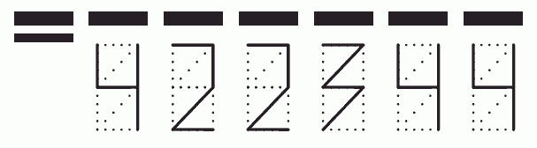 Пример заполнения индекса 422344