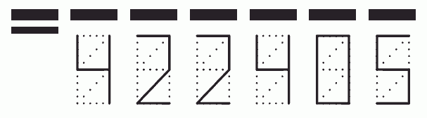 Пример заполнения индекса 422405