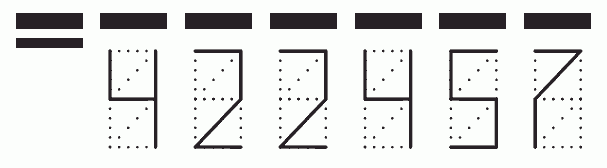 Пример заполнения индекса 422457