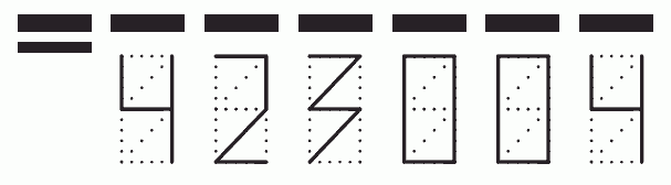 Пример заполнения индекса 423004