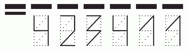 Пример заполнения индекса 423411