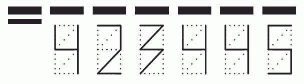 Пример заполнения индекса 423445