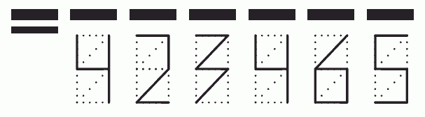 Пример заполнения индекса 423465