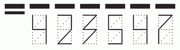 Пример заполнения индекса 423547