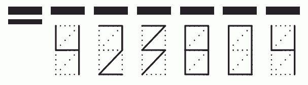 Пример заполнения индекса 423804