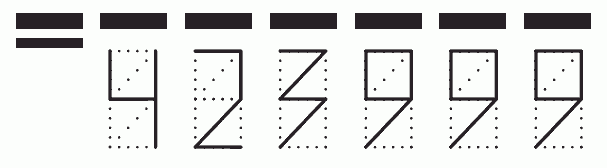 Пример заполнения индекса 423999