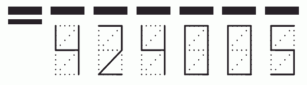 Пример заполнения индекса 424005