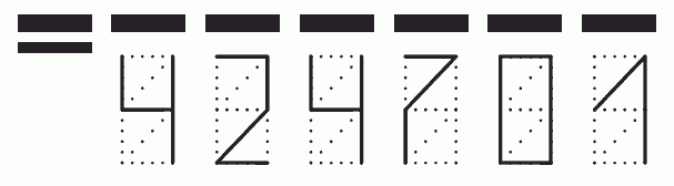 Пример заполнения индекса 424701