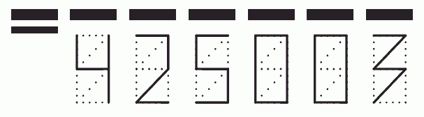 Пример заполнения индекса 425003