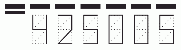 Пример заполнения индекса 425005