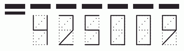 Пример заполнения индекса 425009