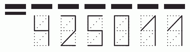 Пример заполнения индекса 425011