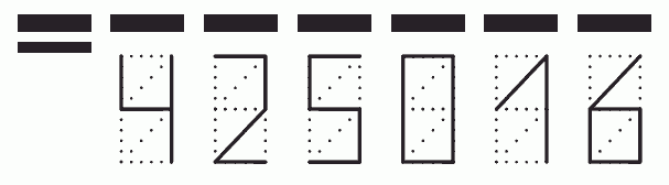 Пример заполнения индекса 425016