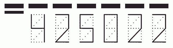 Пример заполнения индекса 425022