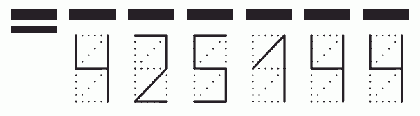 Пример заполнения индекса 425144