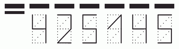 Пример заполнения индекса 425145