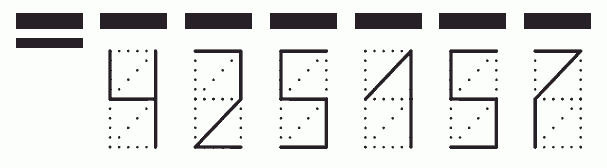 Пример заполнения индекса 425157