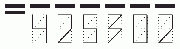 Пример заполнения индекса 425302