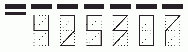 Пример заполнения индекса 425307