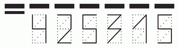 Пример заполнения индекса 425315