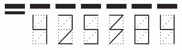 Пример заполнения индекса 425384