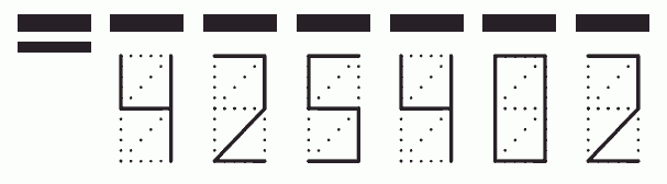 Пример заполнения индекса 425402