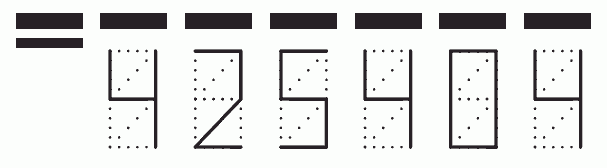 Пример заполнения индекса 425404