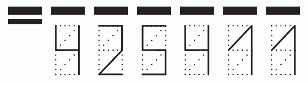 Пример заполнения индекса 425411