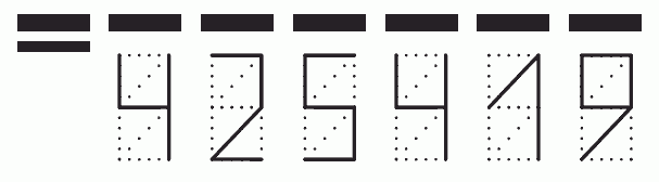 Пример заполнения индекса 425419