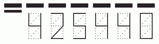 Пример заполнения индекса 425440