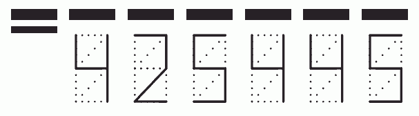 Пример заполнения индекса 425445