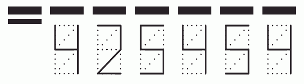 Пример заполнения индекса 425454