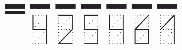 Пример заполнения индекса 425461