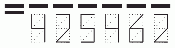 Пример заполнения индекса 425462