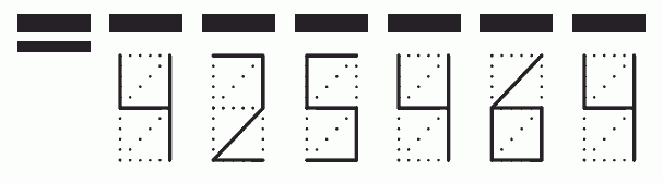 Пример заполнения индекса 425464