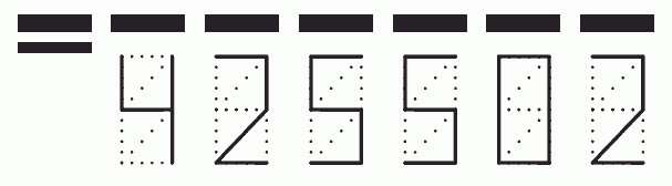 Пример заполнения индекса 425502